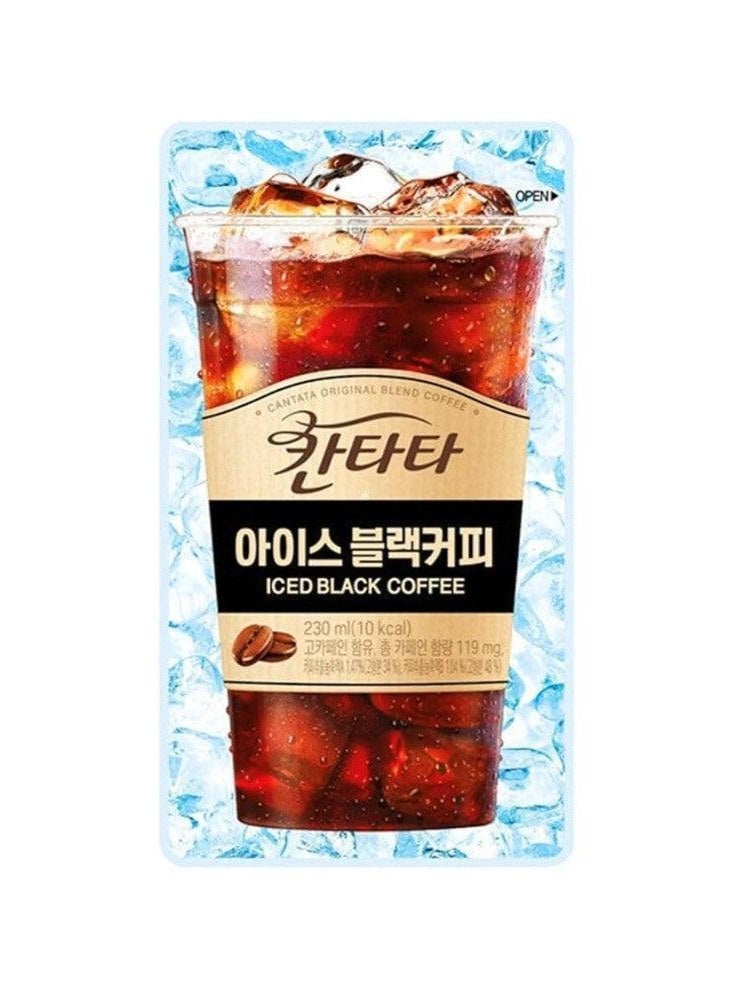 ايس قهوة مثلجة سوداء جاهزة للشرب بزجاجة 230 مل – قهوة باردة جريئة ومنعشة (عبوة من 50) - Image 2